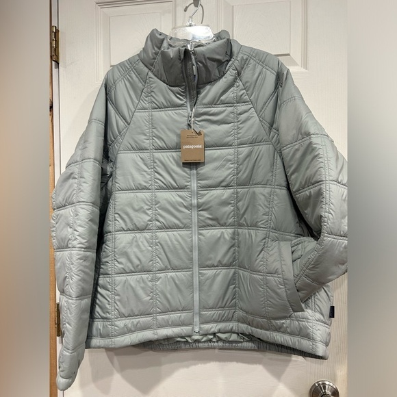 Patagonia Women's XXL Lost Canyon Jacket Grey Sleet Green NWT Puffer